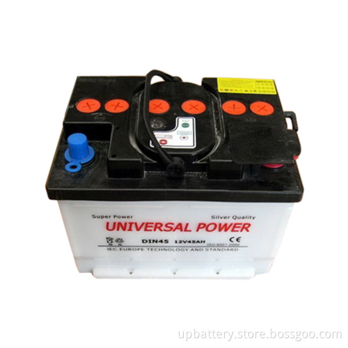 Dry Charged Starter Batteries DIN45 12V 45ah Car Battery